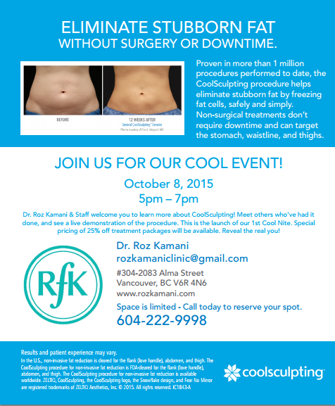 Our 1st "Cool Nite" Body Fat Removal, CoolSculpting
